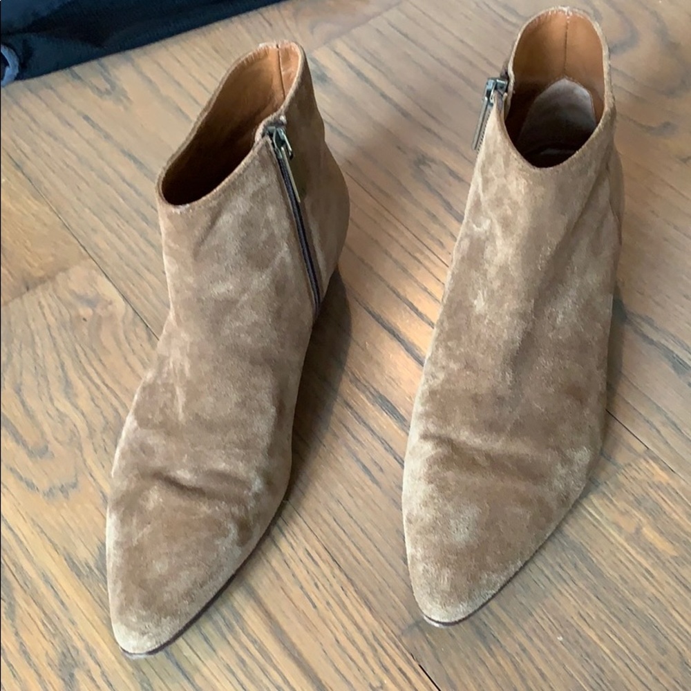 Aquatalia suede bootie